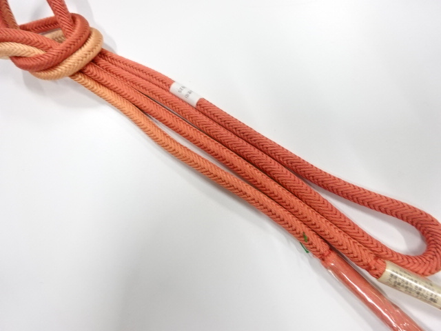 未使用品　正絹　手組帯締め